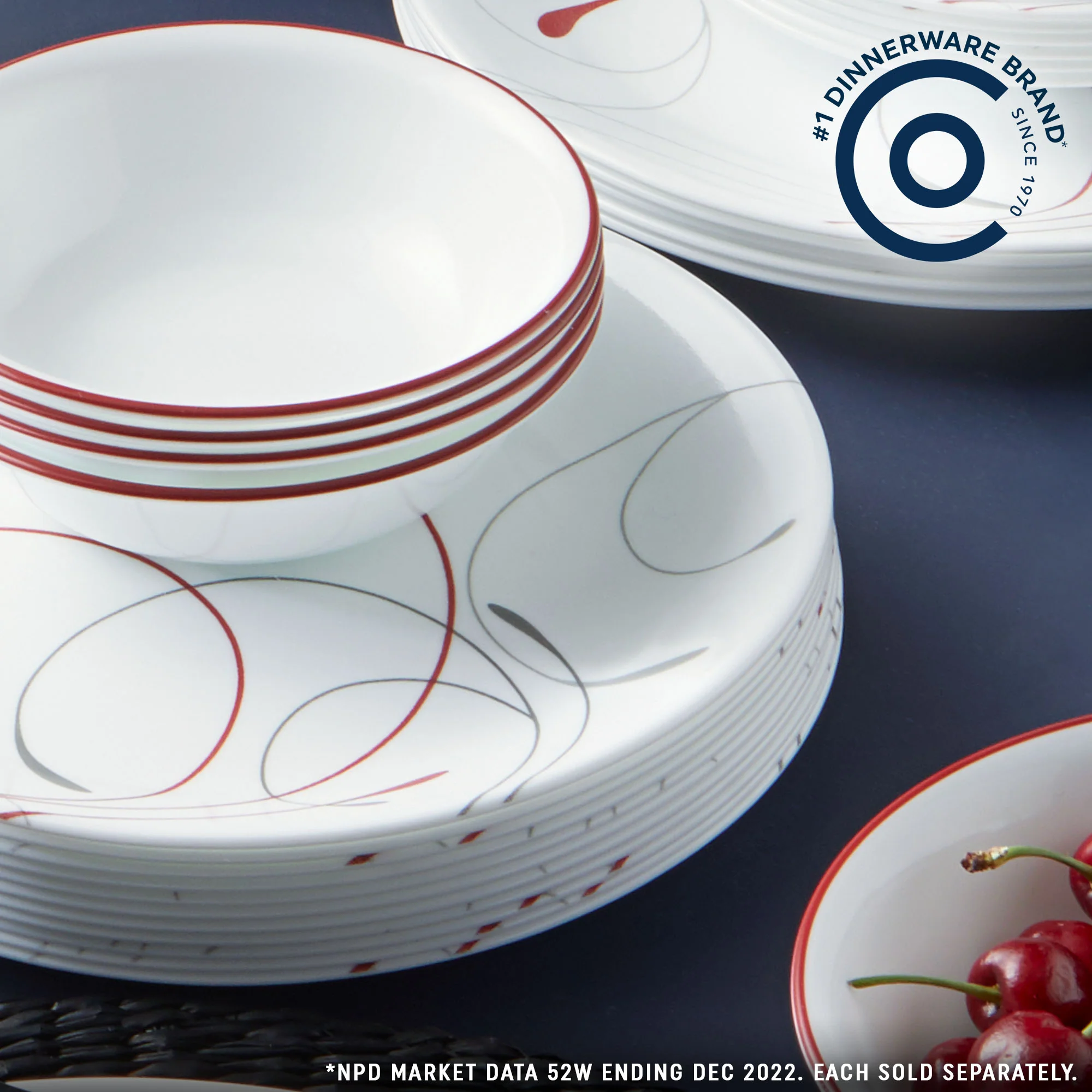 Corelle® Round Splendor 8.5" Salad Plate, 6-pack - Image 6