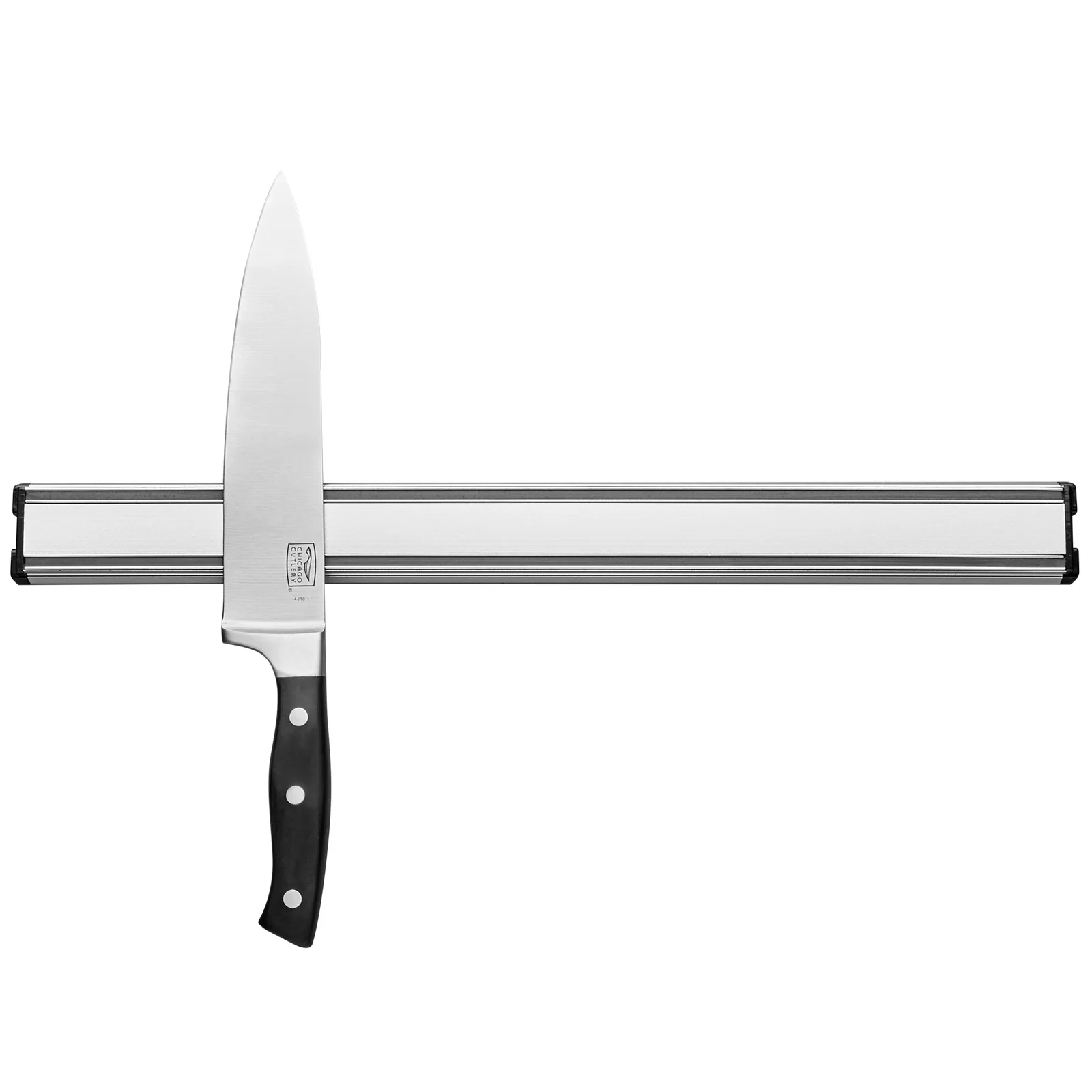Chicago Cutlery® 18" Stainless Steel Magnetic Knife Storage Strip - Image 2