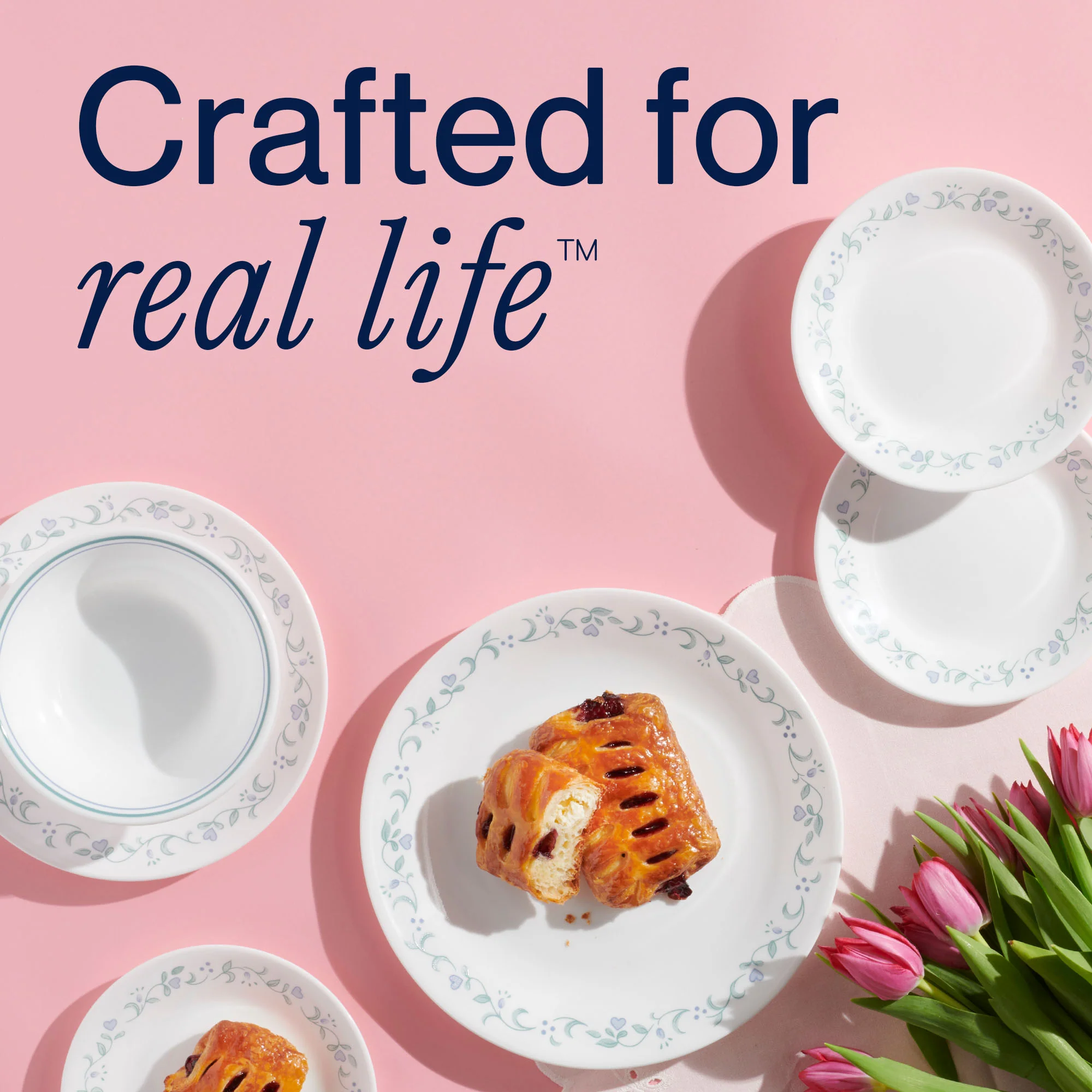 Corelle® Country Cottage 12-piece Dinnerware Set, Service for 4 - Image 7